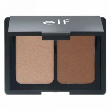 E.L.F., コントーリング・チーク & ブロンジング・パウダー、タークス・カイコス、 0.30 oz (8.4 g) (Discontinued Item)