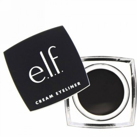 E.L.F., クリーム・アイライナー, 黒, 0.17 oz (4.7 g)