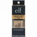 E.L.F., 完璧仕上げファンデーション、オイルフリー、サンド、0.68液量オンス (20 ml)
