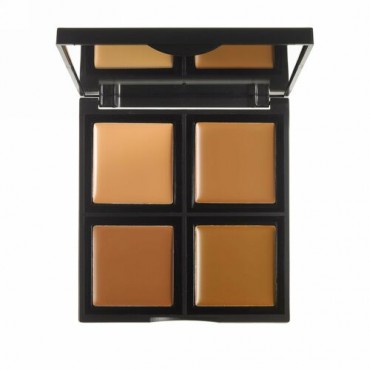 E.L.F., ファンデーションパレット、ミディアム/ダーク、0.43オンス（12.4 g） (Discontinued Item)