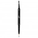 E.L.F., リップライナー & ブレンディングブラシ、ダークブラウン、0.01オンス (0.25 g) (Discontinued Item)
