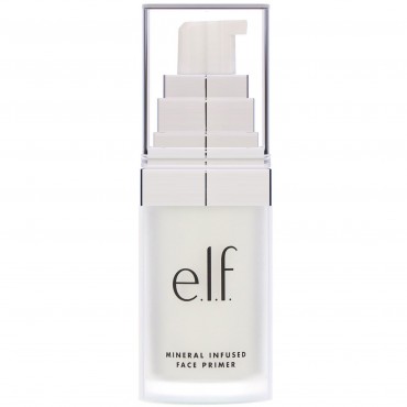 E.L.F., ミネラルが注入されているファイスプライマー, クリア, 0.49 oz (14 g)