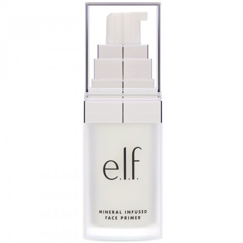 E.L.F., ミネラルが注入されているファイスプライマー, クリア, 0.49 oz (14 g)
