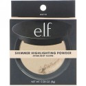 E.L.F., シマーハイライティングパウダー、ストレートグロウ、0.28オンス (8 g) (Discontinued Item)