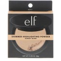 E.L.F., シマーハイライティングパウダー、サンセットグロー、0.28 oz (8 g) (Discontinued Item)