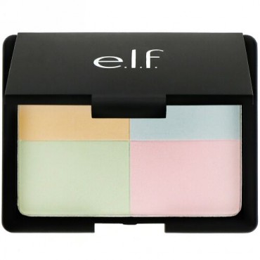E.L.F., トーン補正パウダー、クール、0.48オンス（13.5g） (Discontinued Item)
