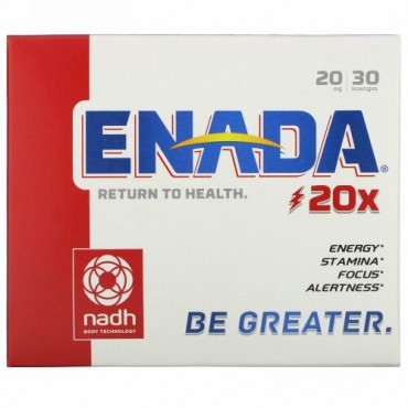 ENADA, 20x, 20 mg, 30 Lozenges