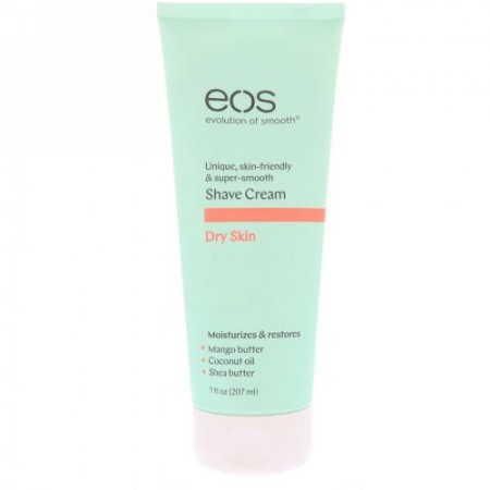 EOS, シェイビングクリーム、乾燥肌、7 fl oz (207 ml ) (Discontinued Item)