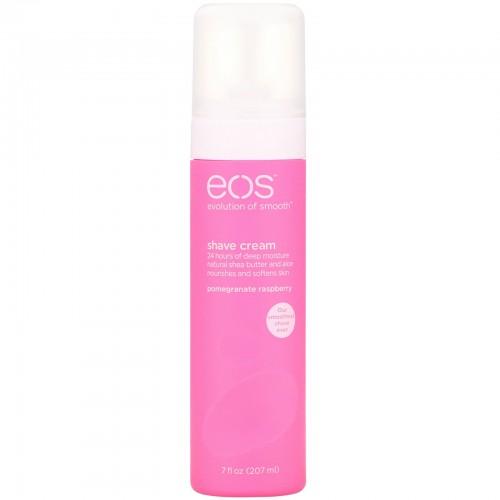 EOS, シェイビングクリーム、ザクロ・ラズベリー、207ml