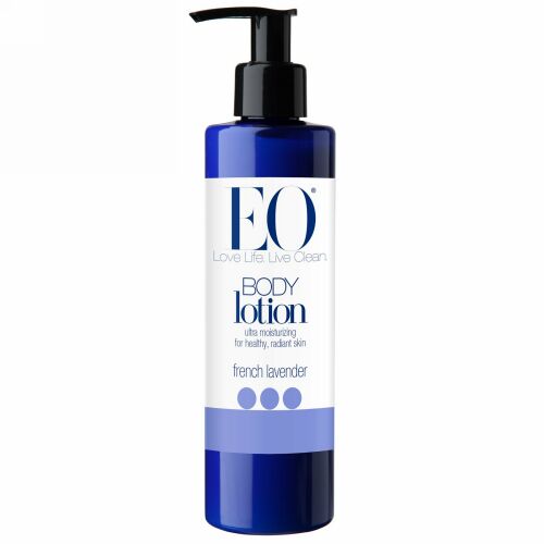 EO Products, ボディローション, フレンチラベンダー, 8液量オンス（236 ml） (Discontinued Item)