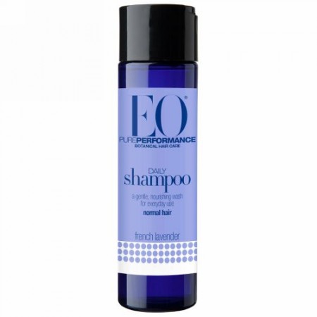 EO Products, デイリーシャンプー、フレンチラベンダー、8.4 液量オンス (250 ml) (Discontinued Item)