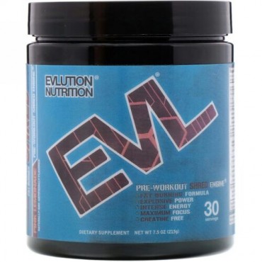 EVLution Nutrition, ENGNシュレッド、プレワークアウト、ピンクレモネード、7.5オンス（213 g）