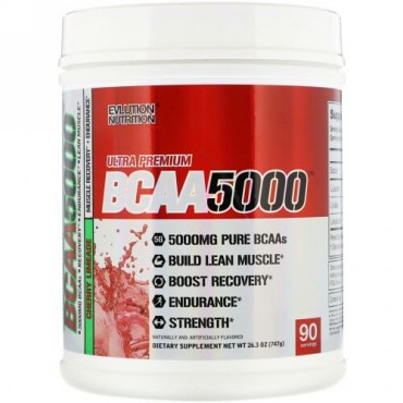 EVLution Nutrition, Ultra Premium BCAA 5000, Cherry Limeade, 26.3 oz (747 g) (Discontinued Item)