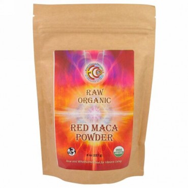Earth Circle Organics, ローオーガニック・赤マカパウダー、227g (Discontinued Item)