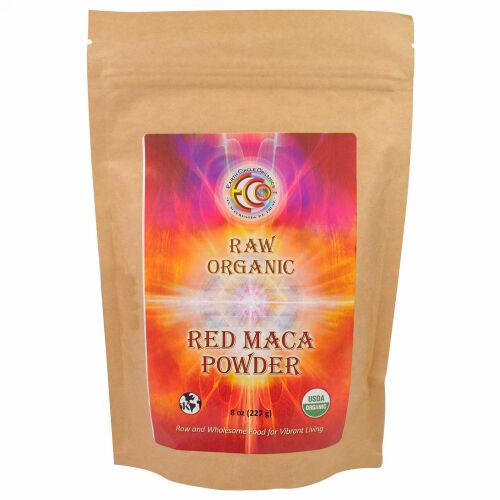 Earth Circle Organics, ローオーガニック・赤マカパウダー、227g (Discontinued Item)