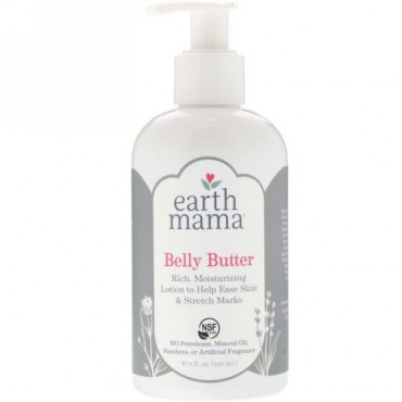 Earth Mama, ベリーバター、8 fl oz (240 ml) (Discontinued Item)