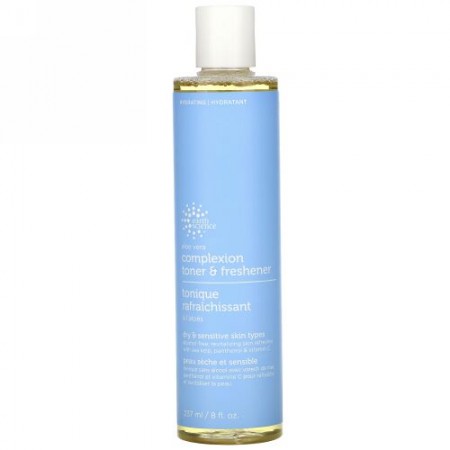Earth Science, アロエベラ・コンプレクショントナー & フレッシュナー, アルコールフリー, 8 fl oz (237ml)