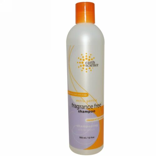 Earth Science, エクストラ･ジェントル･シャンプー、無香、12 fl oz (355 ml) (Discontinued Item)