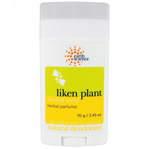 Earth Science, ナチュラル デオドラント、コケ、ハーブの香り、2.45 oz (70 g) (Discontinued Item)
