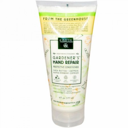 Earth Therapeutics, ガーデナーズ・ハンドリペア, プロテクティブコンディショナー, 6 液量オンス (177 ml) (Discontinued Item)