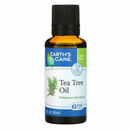 Earth's Care, ティー ツリー オイル、 1液量オンス (30 ml)