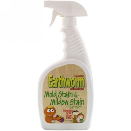 Earthworm, カビ & うどん粉病のシミのトリートメント、無香料、22 fl oz (650 ml) (Discontinued Item)
