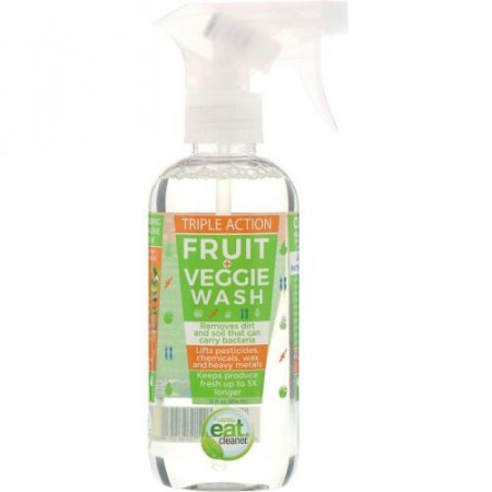 Eat Cleaner, 完全に自然なフルーツ + 野菜用洗剤, 354 ml (Discontinued Item)