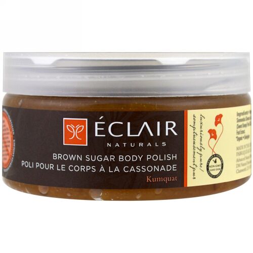 Eclair Naturals, ブラウンシュガーボディポリッシュ、9オンス (255 g) (Discontinued Item)