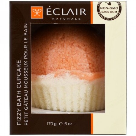 Eclair Naturals, フィジーバスカップケーキ、グレープフルーツオレンジ、6オンス (170 g) (Discontinued Item)