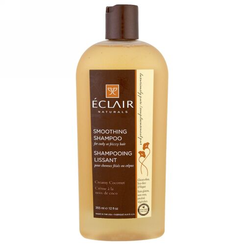 Eclair Naturals, スムージングシャンプー、クリームココナツ、12液量オンス（355 ml） (Discontinued Item)