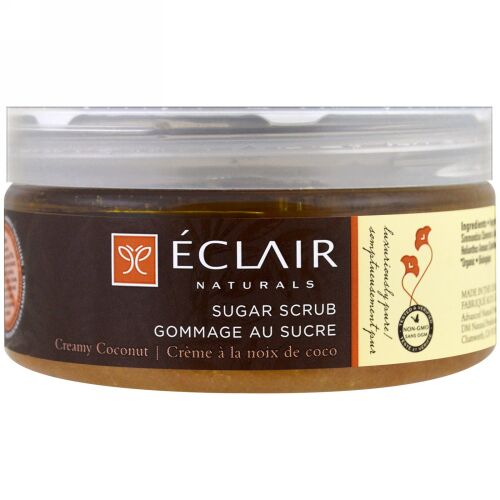Eclair Naturals, シュガースクラブ, クリーミーココナッツ, 9 oz (255 g) (Discontinued Item)