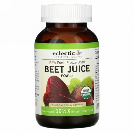 Eclectic Institute, Beet Juice POWder, 3.2 oz (90 g)
