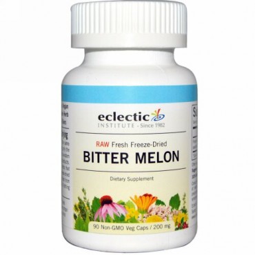 Eclectic Institute, 苦瓜, 200 mg, 90粒(非GMOベジタリアンカプセル）