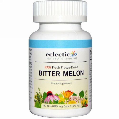 Eclectic Institute, 苦瓜, 200 mg, 90粒(非GMOベジタリアンカプセル）