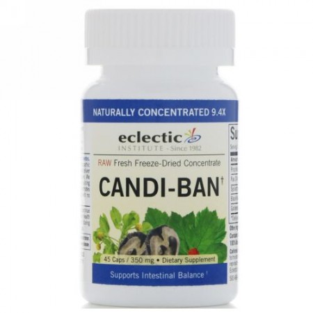 Eclectic Institute, Candi-Ban, 350 mg, 45 Caps (Discontinued Item)