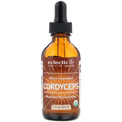 Eclectic Institute, ミセトボタニカル、 冬虫夏草、 2 fl oz (60 ml) (Discontinued Item)