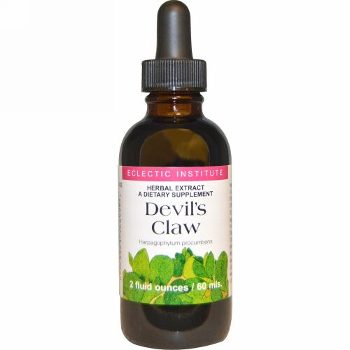 Eclectic Institute, デビルズクロー、 2 fl oz (60 ml) (Discontinued Item)