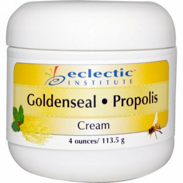 Eclectic Institute, ゴールデンシール - プロポリスクリーム, 4 オンス (113.5 g) (Discontinued Item)