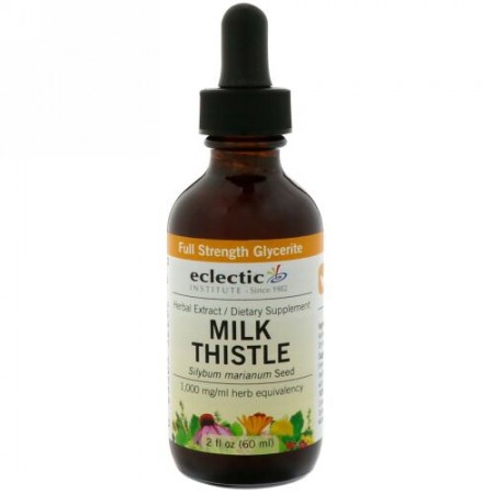Eclectic Institute, ミルクシスル、2 fl oz (60 ml)