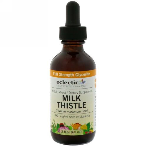 Eclectic Institute, ミルクシスル、2 fl oz (60 ml)