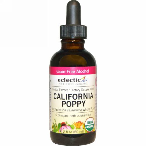 Eclectic Institute, Organic California Poppy, 2 fl oz (60 ml)