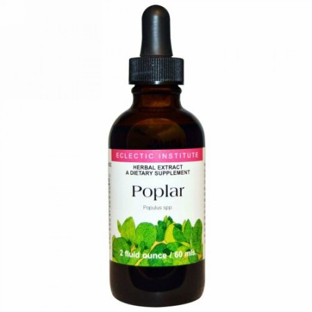 Eclectic Institute, ポプラ、 2 fl oz (60 ml) (Discontinued Item)