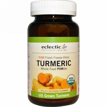 Eclectic Institute, Turmeric, Whole Food POWder, 2.1 oz (60 g)