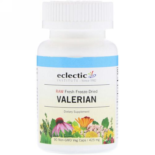 Eclectic Institute, バレリアン、 425 mg、 ベジカプセル90個