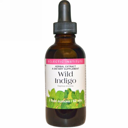 Eclectic Institute, ワイルドインディゴ、 2 fl oz (60 ml) (Discontinued Item)