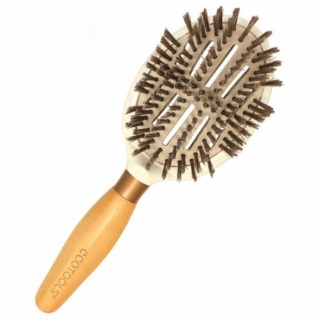 EcoTools, スリーク + シャイン・フィニッシャーブラシ, ブラシ 1 本 (Discontinued Item)