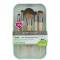 EcoTools, 美しく一日を始めるブラシセット、5ピースセット & 収納トレイ