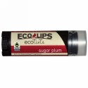 Eco Lips, エコティンツ、リップモイスチャライザー、シュガープラム、0.15オンス（4.25 g） (Discontinued Item)