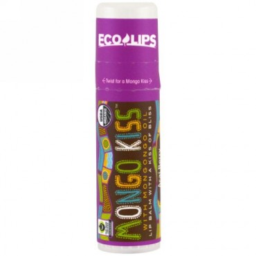 Eco Lips, モンゴキス, リップバーム, アサイベリー, 0.25 oz (7 g) (Discontinued Item)