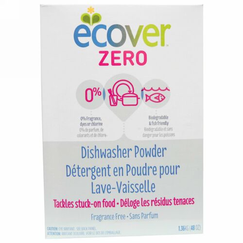 Ecover, 添加物ゼロ食器洗いクレンザー, 無香料, 48オンス（1.36 kg） (Discontinued Item)